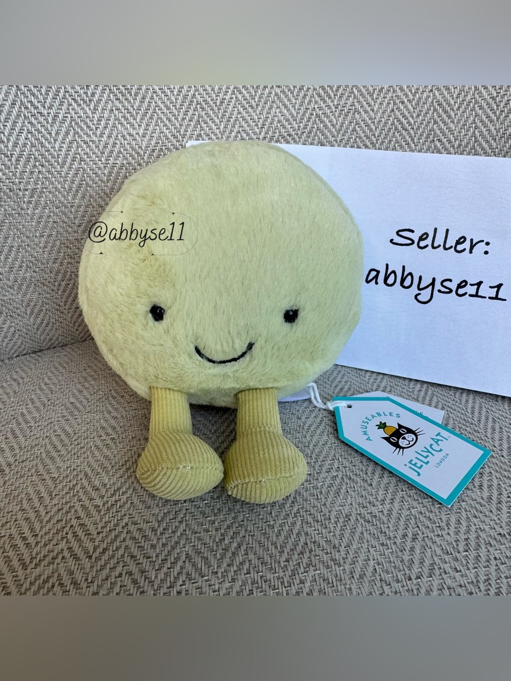Jellycat Amuseables Max Macaron - Authentic - Brand New With Tags - Fast Ship